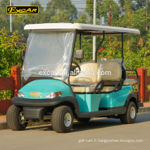 Chariot électrique de golf de sièges de la coutume 6 6v Chariot électrique de buggy de la batterie 48V de Trojan